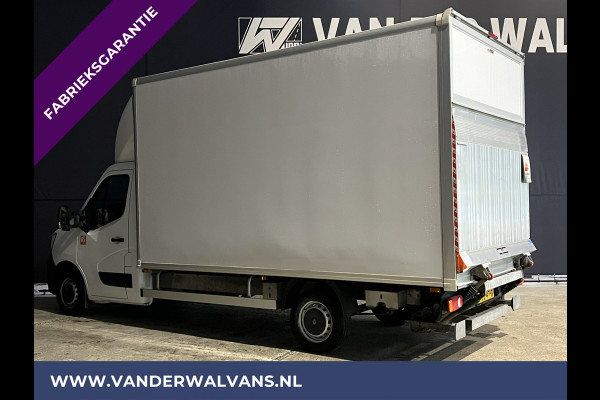 Renault Master 2.3 dCi 146pk Bakwagen 232cm hoog Laadklep Zijdeur Fabrieksgarantie Euro6 LAT OM LAT Airco, Cruisecontrol, Bijrijdersbank, 932kg laadvermogen