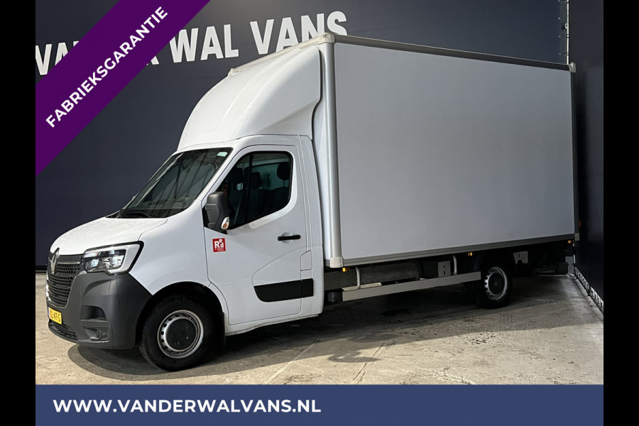 Renault Master 2.3 dCi 146pk Bakwagen 232cm hoog Laadklep Zijdeur Fabrieksgarantie Euro6 LAT OM LAT Airco, Cruisecontrol, Bijrijdersbank, 932kg laadvermogen