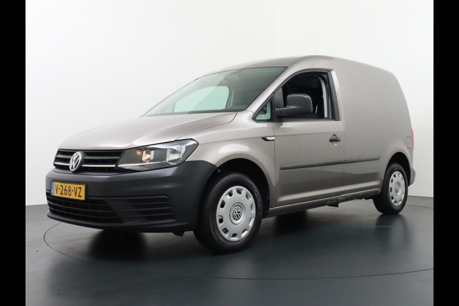 Volkswagen Caddy 2.0TDI L1H1 Airco Bluetooth Schuifdeur Betonplex Vloer BMT E-Business Tussenschot volledig ABS ASR ESP Euro 6