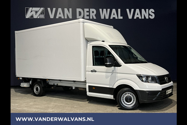 Volkswagen Crafter 2.0 TDI 141pk Bakwagen Laadklep Euro6 Airco | Camera | Apple Carplay Android Auto, Chauffeursstoel, Stoelverwarming, Bijrijdersbank