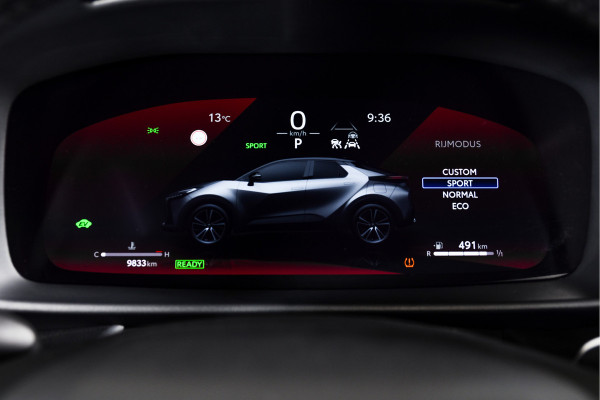 Toyota C-HR 1.8 Hybrid 140 Dynamic | Dig.Cockpit | 12,3" touchscreen | Adapt.Cruise | Stoel + Stuurverwarming | Camera | PDC | NAV + App.Connect | Auto.Airco | DAB | LM 18" | 6343