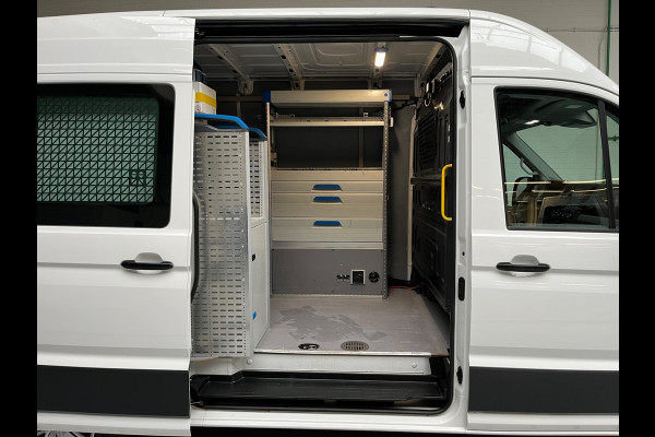 Volkswagen Crafter SERVICEWAGEN 35 2.0 TDI 140PK euro6 L3H3 (oude L2H2) V230 OMVORMER SORTIMO STANDKACHEL TREKHAAK RIJKLAARPRIJS