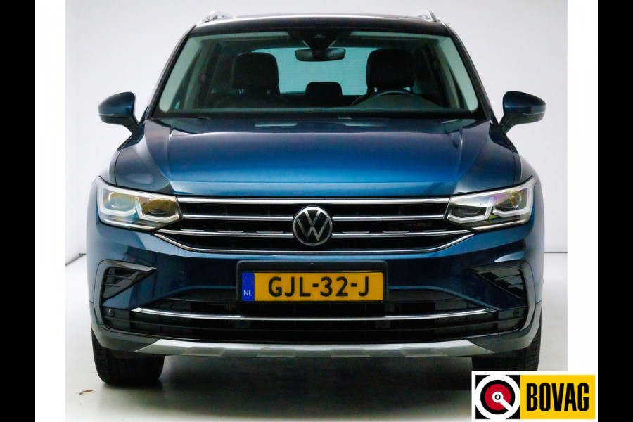 Volkswagen Tiguan 1.4 TSI eHybrid Elegance Exclusive 245 PK Panoramadak, Zwart leer, Elec. klep, Matrix led, Apple Carplay, Navigatie, Camera