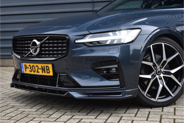 Volvo S60 2.0 B4 R-DESIGN | 360 CAMERA | HEICO STYLING | BLACK-OPTIC | 20 INCH. POLESTAR | ADAPTIVE CRUISE | SPORTSTOELEN | FULL LED