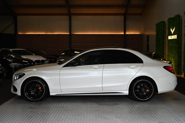 Mercedes-Benz C-Klasse 220 CDI - AMG Styling - Panoramadak - Leer - Stoelverwarming - Ambiance Verlichting