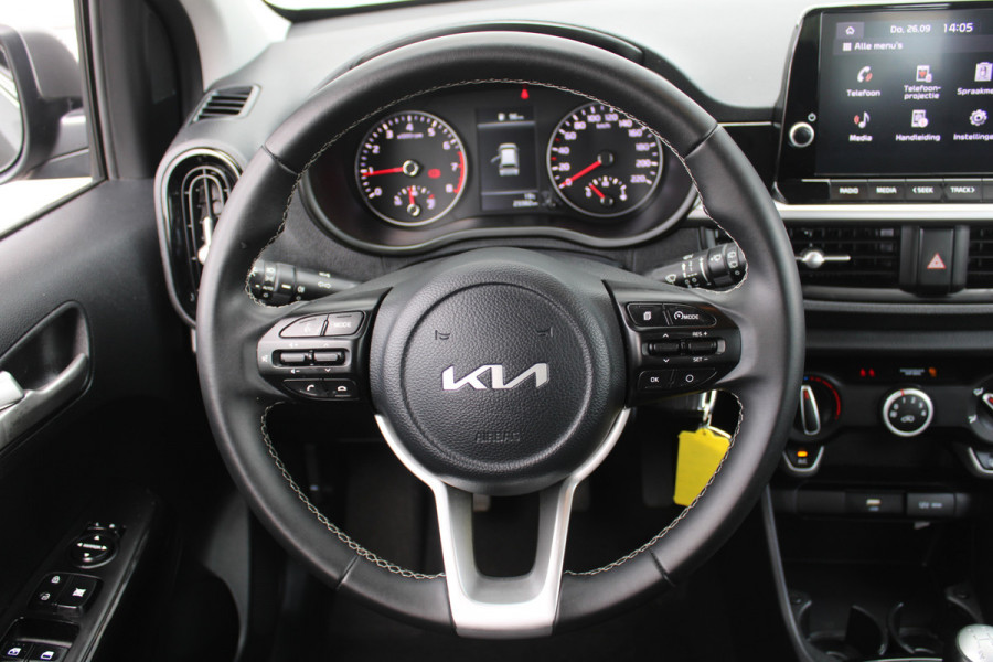 Kia Picanto 1.0 DPi DynamicLine | Airco | Cruise | Camera | Android auto | Apple Carplay | 14" LM |