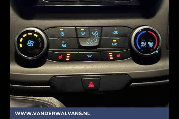 Ford Transit Custom 2.0 TDCI 131pk L1H1 Euro6 Airco | Camera | Navigatie | Apple Carplay LED, Cruisecontrol, 2500kg Trekhaak, Parkeersensoren, Stoelverwarming, Verwarmde voorruit, Dakdragers, Bijrijdersbank, Achterklep