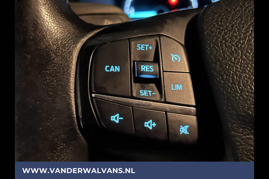 Ford Transit Custom 2.0 TDCI 131pk L1H1 Euro6 Airco | Camera | Navigatie | Apple Carplay LED, Cruisecontrol, 2500kg Trekhaak, Parkeersensoren, Stoelverwarming, Verwarmde voorruit, Dakdragers, Bijrijdersbank, Achterklep