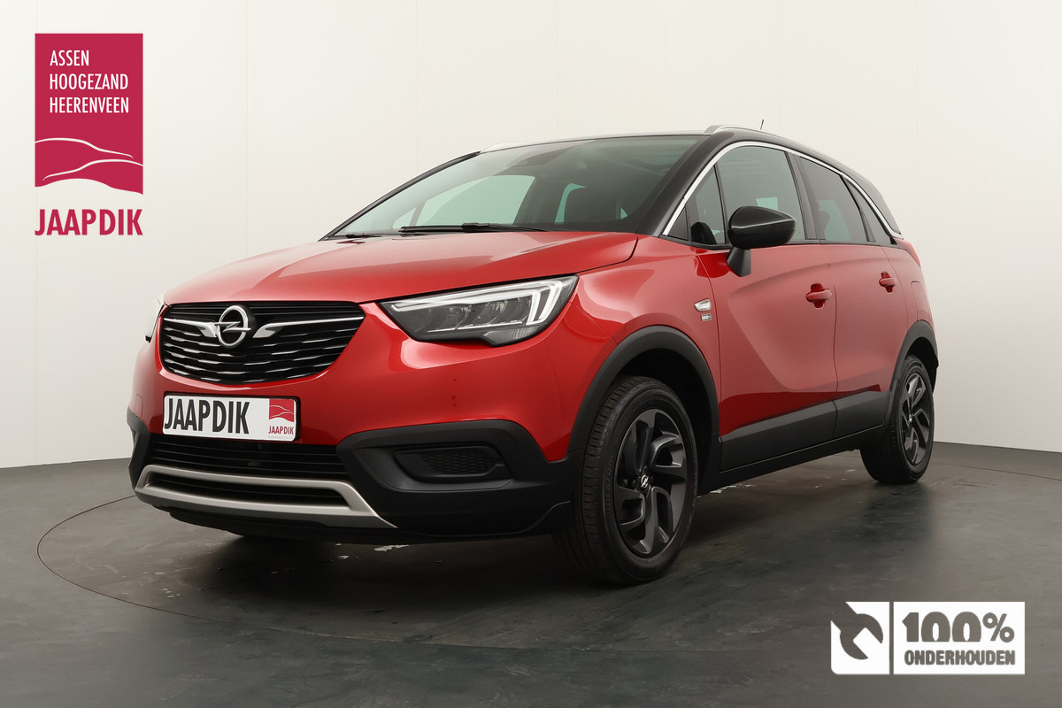 Opel Crossland X BWJ 2020 | 1.2 Turbo 111PK Edition 2020 | PANO DAK | LEDER/STOF | CLIMA | NAVI door screenmirror | STOELVERW | STUURWIELVERW |