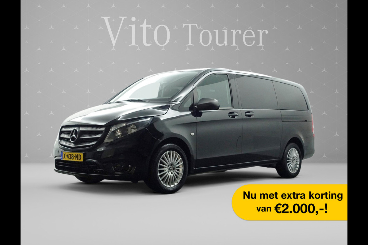 Mercedes-Benz Vito Tourer 114 BlueTEC Pro Lang Avantgarde Aut- 9 Persoons I 2x Schuifdeur I Park Assist I Cruise I Clima I Dynamic Select