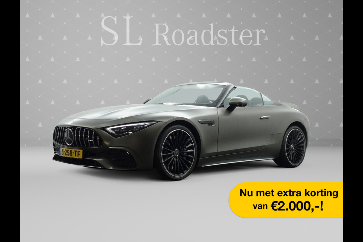 Mercedes-Benz SL-Klasse Roadster AMG-43 Aut- Design Nappa Leder I Manufaktur Citrienbruin Magno I Memory I Adap Cruise I Dynamic Plus I