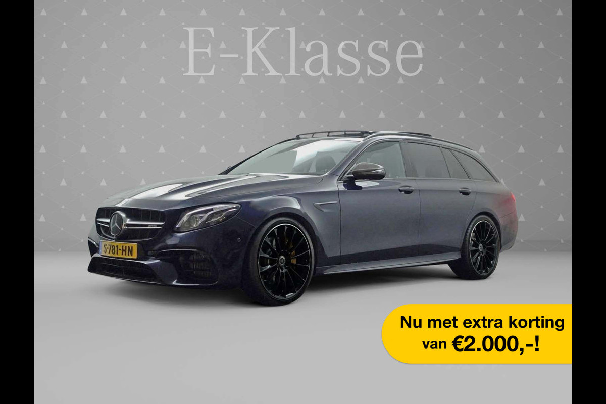 Mercedes-Benz E-Klasse Estate AMG 63 S 4MATIC Premium Plus AMG Performace 612pk I Carbon I Panodak I Headup I Burmester I Rijassistentiepakket