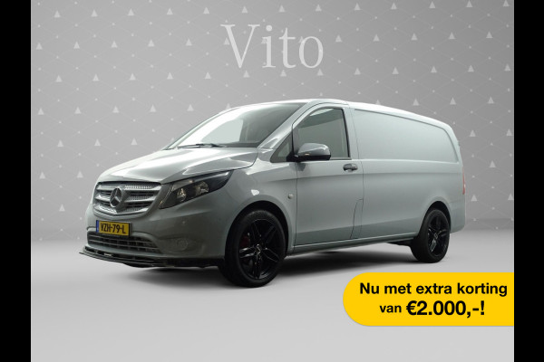 Mercedes-Benz Vito 111 CDI Lang AMG Night Edtion 3 pers I Design Leder interieur I | Camera I Lane assist I Kastinrichting