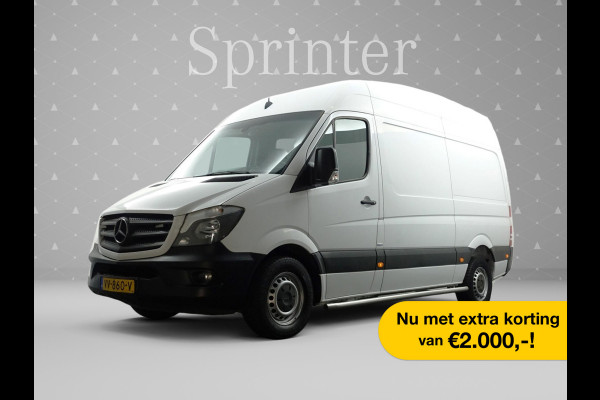 Mercedes-Benz Sprinter 313 2.2 CDI 366 L2 H2 Aut - Professional Plus 3 Pers I Kast Inrichting I  Cruise I  Stoelverwarming I  Sidebars I Trekhaak