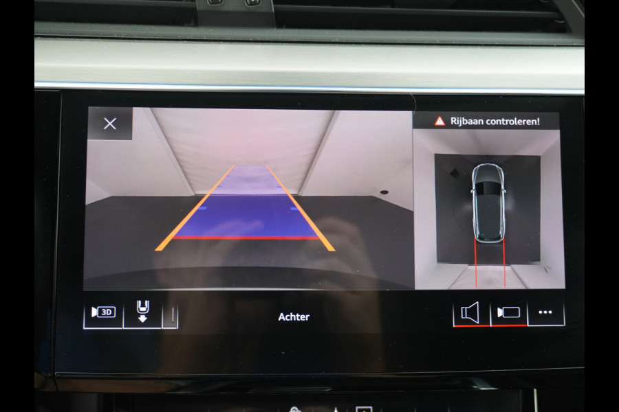 Audi e-tron E-tron 55 Quattro Advanced 95kWh Apple Carplay Android Auto Virtuele buitenspiegels Panorama-dak Adapt.Cruise-Control Navi Ecc L Bang & Olufsen® 4-Zone Airco DAB Matrix-Led Keyless Lmv "20 Bluetooth Tour pakket Niveauregeling