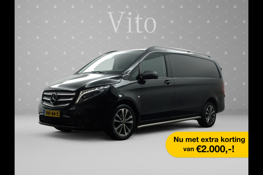 Mercedes-Benz Vito 116 CDI Lang AMG line Automaat -3 persoons I Facelift model I Xenon I Sidebars I LMV