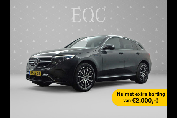 Mercedes-Benz EQC 400 4MATIC Business Solution AMG [ bruto 48.279 ] 80 kWh I Leer I schuifdak I Memory seats I Distronic I Burmester