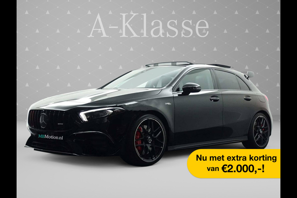 Mercedes-Benz A-Klasse A35 S AMG 4MATIC Edition 1- 360 Camera I 2x Memory I Panodak I Burmester I Sfeerverlichting I Sport uitlaat