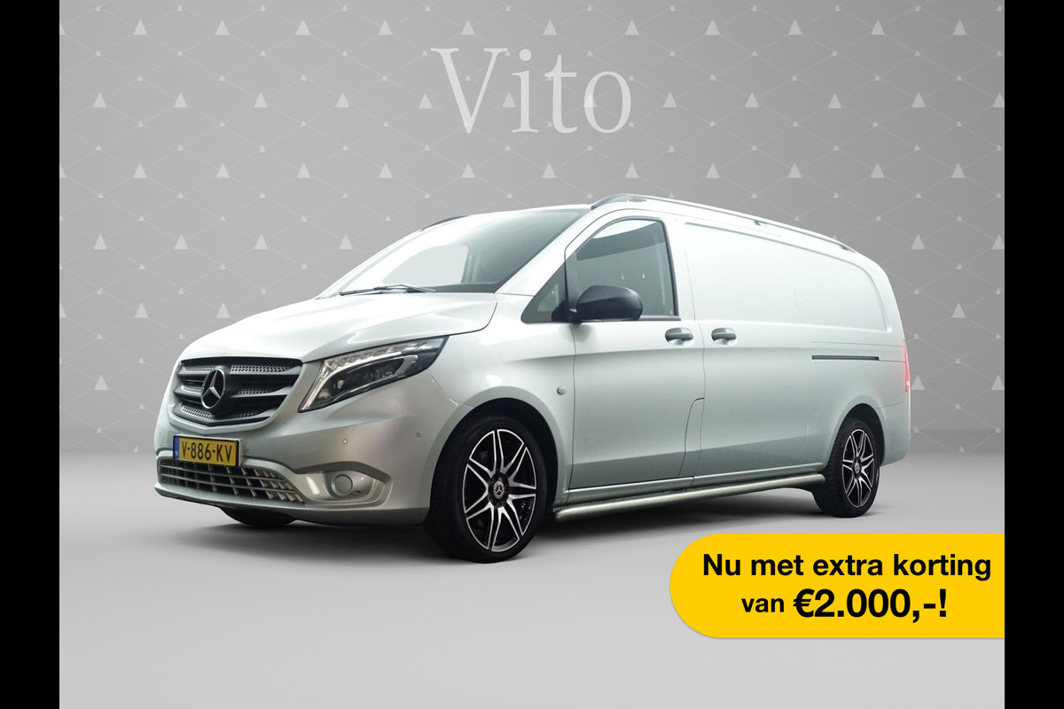 Mercedes-Benz Vito 116 CDI Avantgarde Extra Lang 164pk Aut- [ Euro 6 ] 2x Schuifdeur I 3 Pers I Xenon Led I Camera I Lane- Park Assist