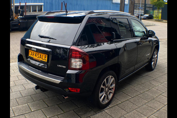 Jeep Compass 2.4 Limited 4WD - AUTOMAAT I Navigatie I Leer I Airco I Sport velgen I Achteruitrij Camera I Trekhaak I Dealer onderh