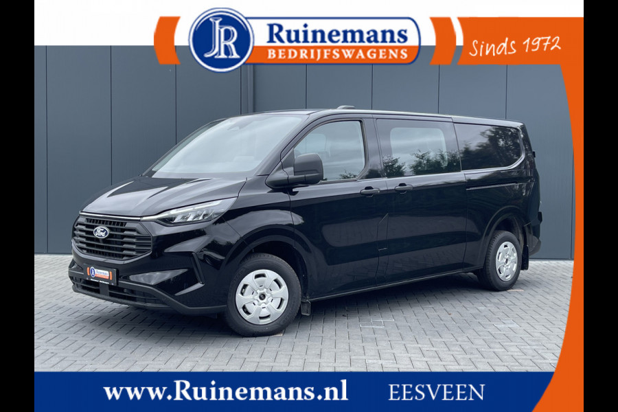 Ford Transit Custom 2.0 TDCI 136 PK AUTOMAAT / DUBBELE CABINE / L2H1 / 2x SCHUIFDEUR / TREKHAAK / DUBBEL CABINE