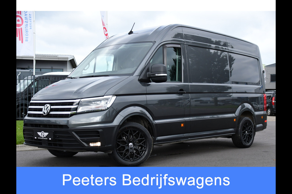 Volkswagen Crafter 35 2.0 TDI L3H3 Highline PB Edition Camera, Cruise, Carplay, 177PK, Automaat, Sensoren, NAVI, LED, Multimedia, Uniek!