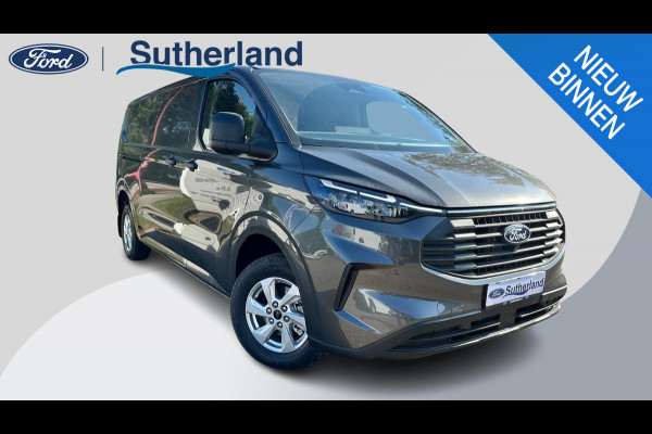 Ford Transit Custom 320 2.0 TDCI L2H1 Trend SCI Automaat 136pk | Adaptive cruise control | Dubbele schuifdeur | 8-weg bestuurderstoel + passagiersstoel | Stoelverwarming | Dodehoeksensoren | Navigatie | Elektrische inklapbare spiegels | 16 inch lichtmetalen velgen | Full LED | Dual-zone climate control | LED laadruimteverlichting