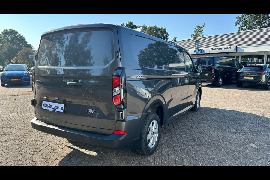 Ford Transit Custom 320 2.0 TDCI L2H1 Trend SCI Automaat 136pk | Adaptive cruise control | Dubbele schuifdeur | 8-weg bestuurderstoel + passagiersstoel | Stoelverwarming | Dodehoeksensoren | Navigatie | Elektrische inklapbare spiegels | 16 inch lichtmetalen velgen | Full LED | Dual-zone climate control | LED laadruimteverlichting