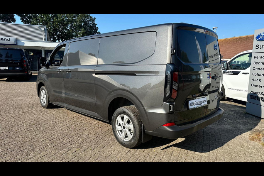 Ford Transit Custom 320 2.0 TDCI L2H1 Trend SCI Automaat 136pk | Adaptive cruise control | Dubbele schuifdeur | 8-weg bestuurderstoel + passagiersstoel | Stoelverwarming | Dodehoeksensoren | Navigatie | Elektrische inklapbare spiegels | 16 inch lichtmetalen velgen | Full LED | Dual-zone climate control | LED laadruimteverlichting