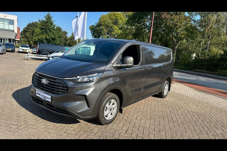 Ford Transit Custom 320 2.0 TDCI L2H1 Trend SCI Automaat 136pk | Adaptive cruise control | Dubbele schuifdeur | 8-weg bestuurderstoel + passagiersstoel | Stoelverwarming | Dodehoeksensoren | Navigatie | Elektrische inklapbare spiegels | 16 inch lichtmetalen velgen | Full LED | Dual-zone climate control | LED laadruimteverlichting