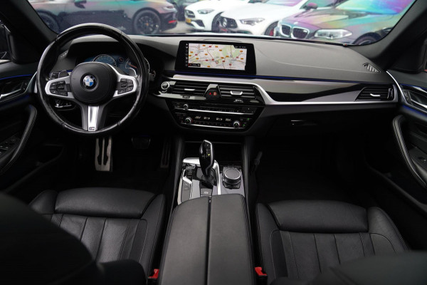 BMW 5 Serie 540i High Executive | M5 | Panorama | 360 cam | Adaptieve Cruise | Sfeerverlichting | Luxe Leder | Stoelkoeling | NAP