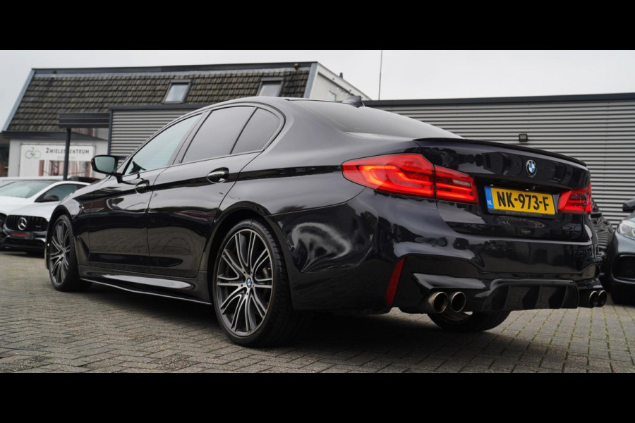 BMW 5 Serie 540i High Executive | M5 | Panorama | 360 cam | Adaptieve Cruise | Sfeerverlichting | Luxe Leder | Stoelkoeling | NAP