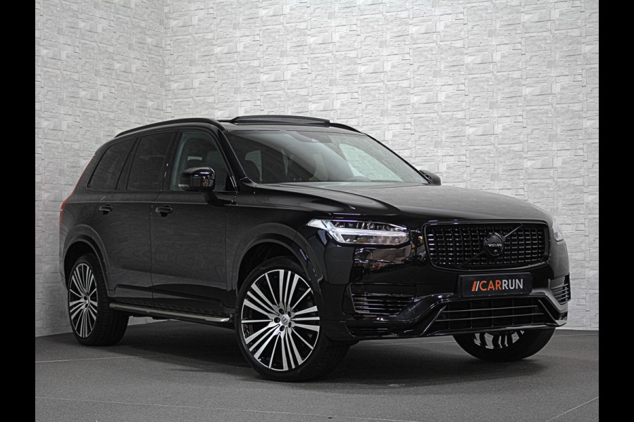 Volvo XC90 2.0 T8 AWD R-Design | 360 View | ACC | Panorama | Massage | Stoelventilatie | Pilot Assist | Harman-Kardon | Head-Up | Memory | Keyless-Entry | Stoelverwarming V+A | Leder | LED | Zwarte Hemel | Stuurwiel Verwarming | 22'' | Draadloos Laden | Carplay |