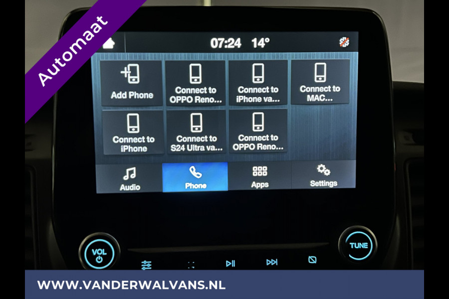 Ford Transit 2.0 TDCI 170pk Automaat L4H3 Euro6 Airco | Camera | LED | Cruisecontrol | Parkeersensoren Apple Carplay, Sidebars, Verwarmde voorruit