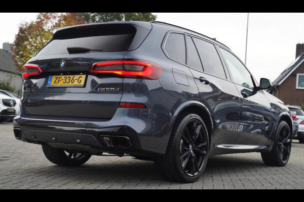 BMW X5 M50d Executive | Skylounge | Massage | Elek trekhaak | Panorama | Harman/Kardon | Carbon inleg | 400PK | Head up Display |