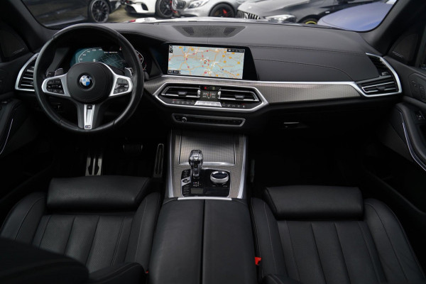 BMW X5 M50d Executive | Skylounge | Massage | Elek trekhaak | Panorama | Harman/Kardon | Carbon inleg | 400PK | Head up Display |