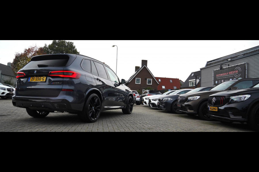 BMW X5 M50d Executive | Skylounge | Massage | Elek trekhaak | Panorama | Harman/Kardon | Carbon inleg | 400PK | Head up Display |