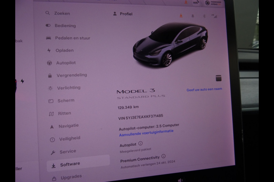 Tesla Model 3 Standard RWD Plus 60 kWh * LEER * 4 SEIZOENSBANDEN !!