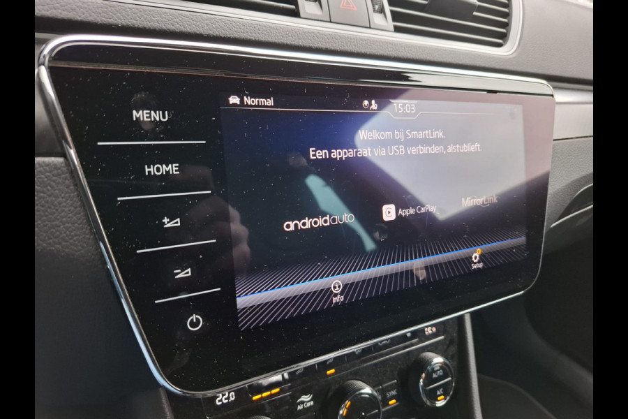 Škoda Superb Combi 1.4 TSI iV Sportline Business Plug in Hybrid PHEV | Lederen Alcantara Sportstoelen Memory | Adaptive Cruise | Crystal LED | Apple Carplay | Navigatie |