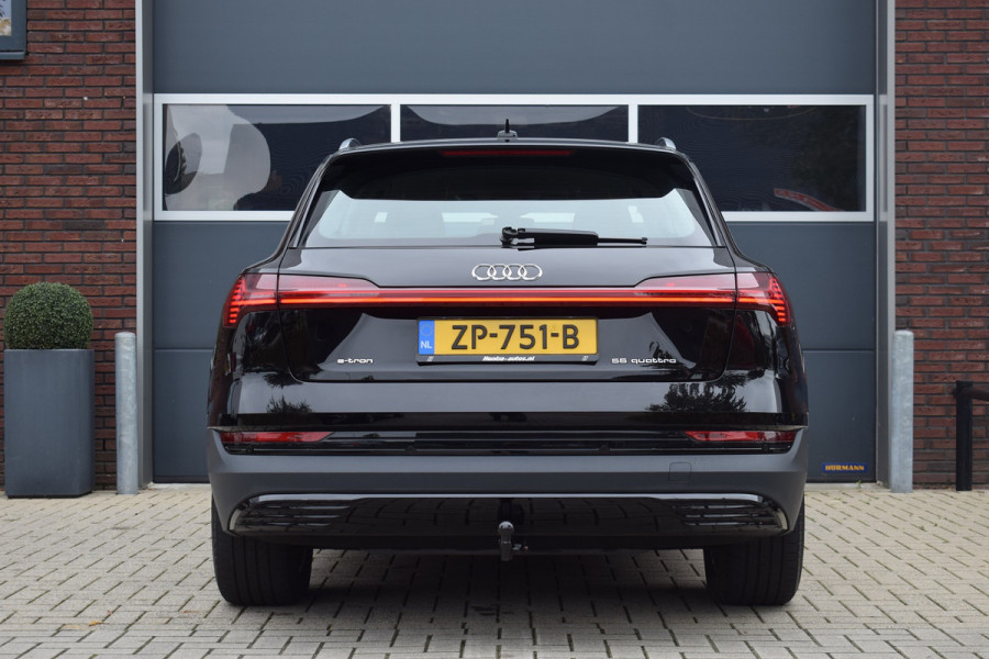 Audi e-tron 55 quattro advanced 95 kWh | Cognac leer | Trekhaak