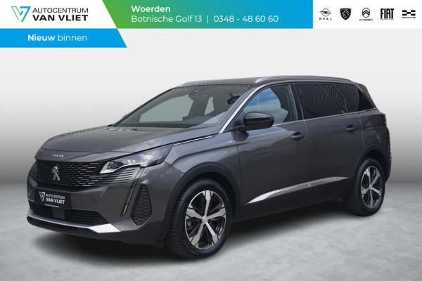 Peugeot 5008 1.2 TURBO 130 GT AUTOMAAT 7-Persoons | Navigatie pro | Climate control | Privacy Glass | Full LED | Adaptive Cruise C |