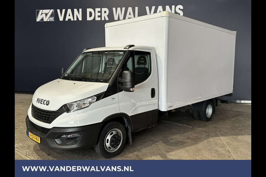 Iveco Daily 35C16V 156pk **BPM VRIJ voor de Ondernemer** Bakwagen Laadklep Euro6 Dubbel Lucht Airco | 995kg laadvermogen Bijrijdersbank, Bluetooth-telefoonvoorbereiding