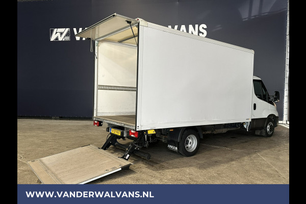 Iveco Daily 35C16V 156pk **BPM VRIJ voor de Ondernemer** Bakwagen Laadklep Euro6 Dubbel Lucht Airco | 995kg laadvermogen Bijrijdersbank, Bluetooth-telefoonvoorbereiding