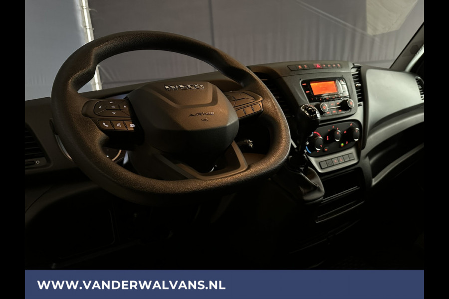 Iveco Daily 35C16V 156pk **BPM VRIJ voor de Ondernemer** Bakwagen Laadklep Euro6 Dubbel Lucht Airco | 995kg laadvermogen Bijrijdersbank, Bluetooth-telefoonvoorbereiding