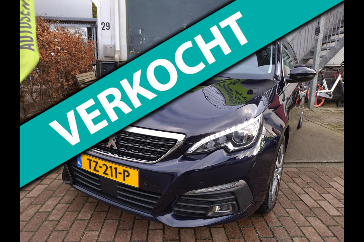 Peugeot 308 SW Automaat 1.2 PureTech Blue Lease Premium leer automaat massagestoelen panoramadak