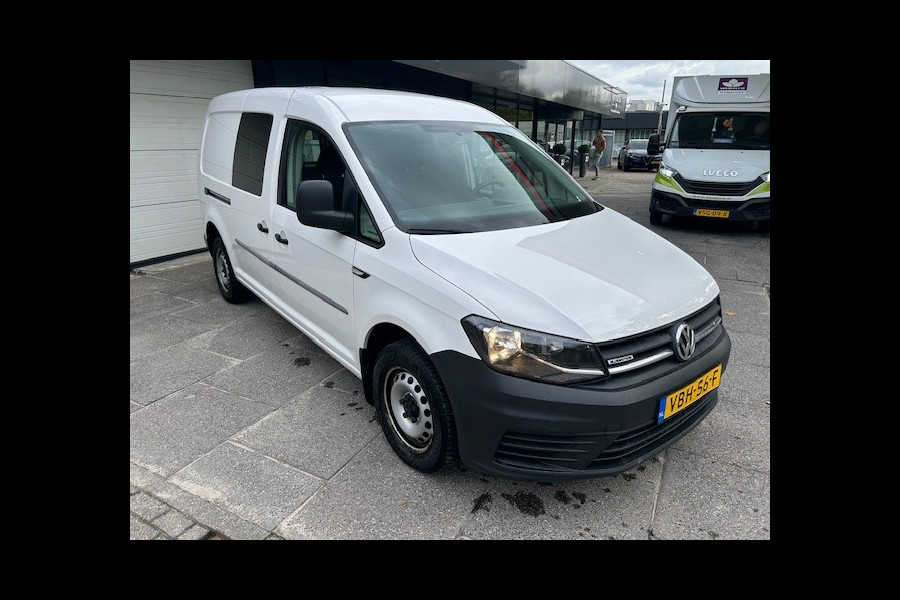 Volkswagen Caddy 1.4 TGI L2H1 EcoFuel Maxi CNG I RIJDEN OP GROEN GAS IS CO2 NEUTRAAL 1.64 EURO DE KG I Ie EIGENAAR I COMPETE ONDERHOUDSHISTORIE