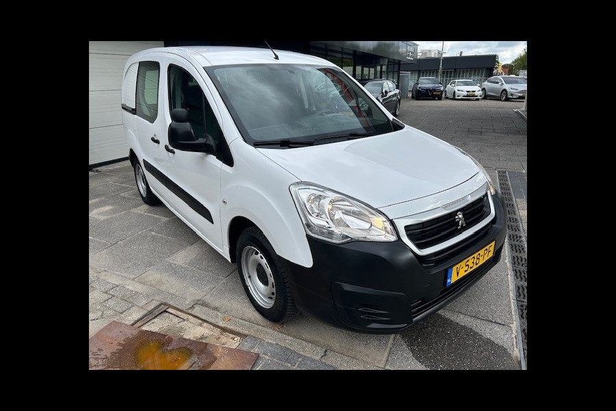 Peugeot Partner 120 1.6 BlueHDi 100 L1 Premium S&S AIRCO I TREKHAAK I 3-ZITS I ZEER NETJES