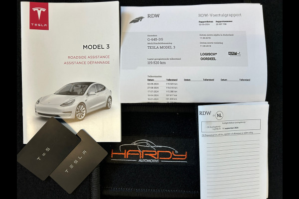 Tesla Model 3 Standard RWD Plus 60 kWh Wit leer 83% SOH Certificaat