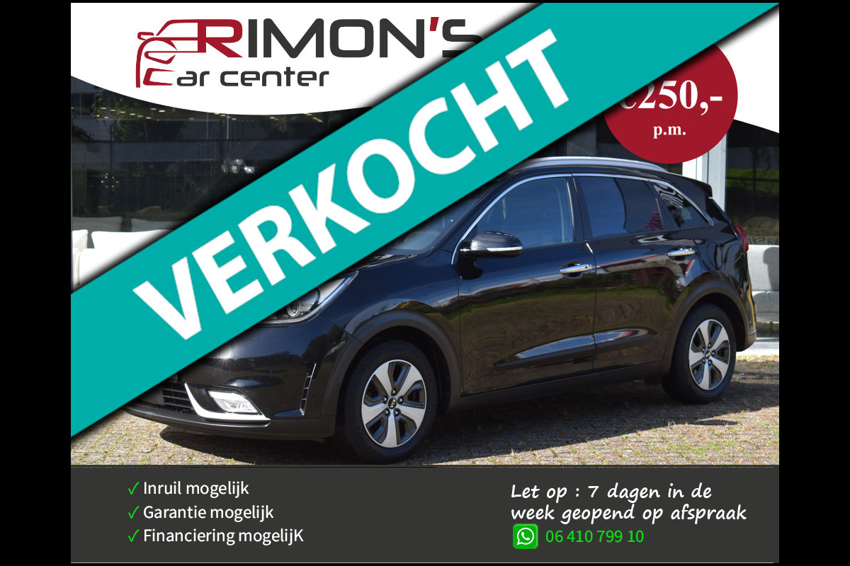 Kia Niro 1.6 GDi Hybrid ACTIE !! ACTIE !! ACTIE Carplay Stoel+Stuur Verwarming camera