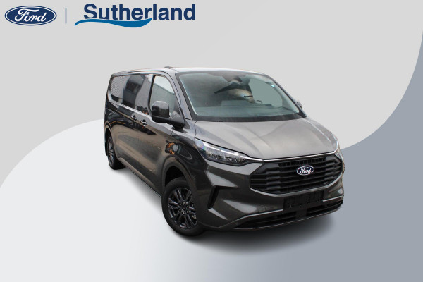 Ford Transit Custom 320 2.0 TDCI L2H1 Limited Nieuw | 170pk Automaat! | 5 jaar garantie |  17 inch velgen | Dubbele schuifdeur | Draadloos opladen | Reservewiel |  70L brandstoftank